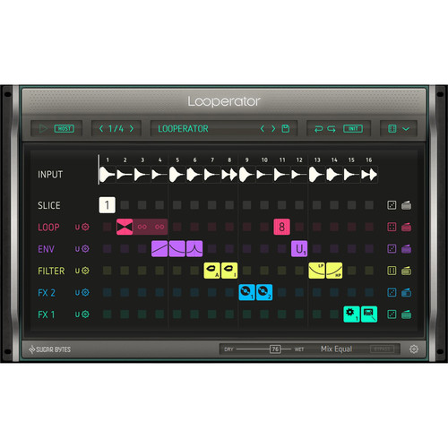 Sugar Bytes Looperater - Loop Design Plug-In (Download)