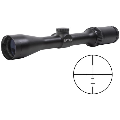 SOUSA Optics 3-12x40 Hunter Plus II Riflescope (BDC Reticle, Matte Black)