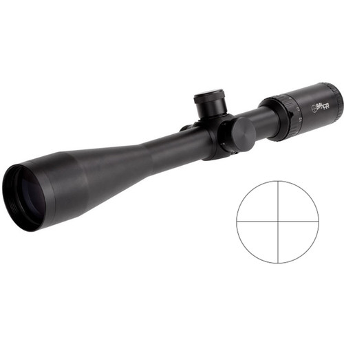 SOUSA Optics 6-24x Varmint Seeker Riflescope (FCR-DOT Reticle, Matte Black )