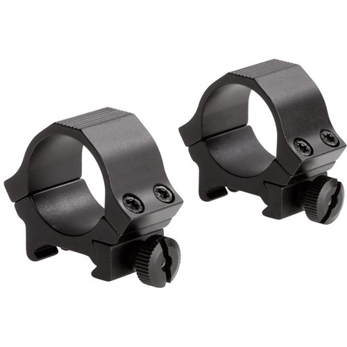 SOUSA Optics Standard Sport Aluminum Riflescope Rings (1", Low, Black Matte)