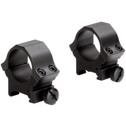 SOUSA Optics Standard Sport Aluminum Riflescope Rings (1", Medium, Black Matte)