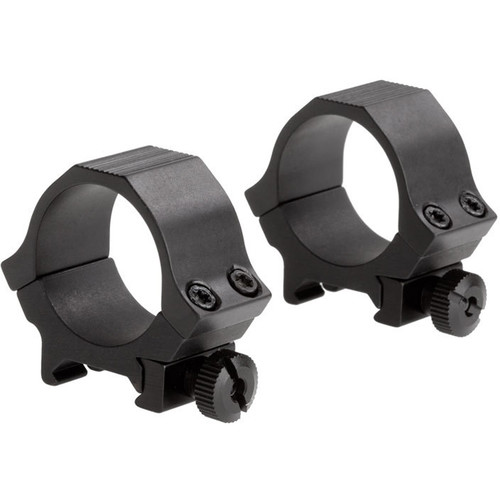 SOUSA Optics Standard Sport Aluminum Riflescope Rings (30mm, Low, Black Matte)