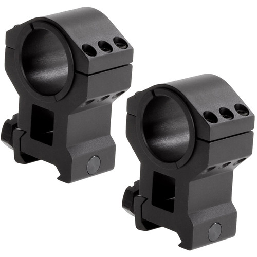 SOUSA Optics Tac-X 30mm Riflescope Rings with 1" Inserts (Extra High)