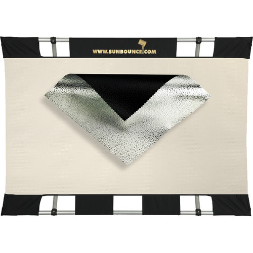Sunbounce 3D Raindrops Silver Sun Bouncer Mini Screen Reflector (3 x 4')
