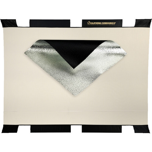 Sunbounce 3D Raindrops Silver Sun Bouncer Big Screen Reflector (6 x 8')