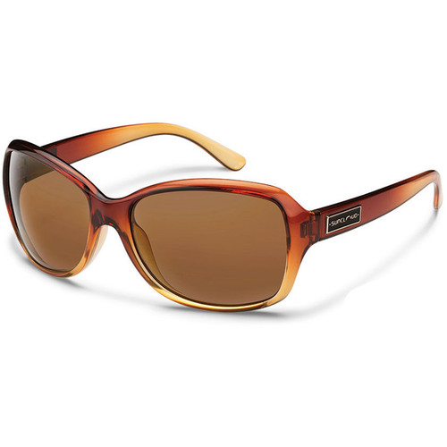 SUNCLOUD OPTICS Mosaic Sunglasses (Brown Fade Frames, Brown Polarized Lenses)