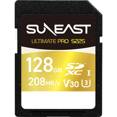 SUNEAST 128GB Ultimate Pro S225 UHS-I SDXC Memory FS1128G23W1F