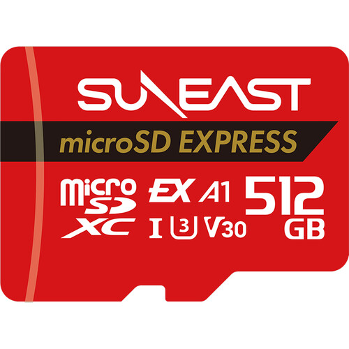 SUNEAST 512GB microSD Express Memory Card MSE512G20P1G B&H Photo