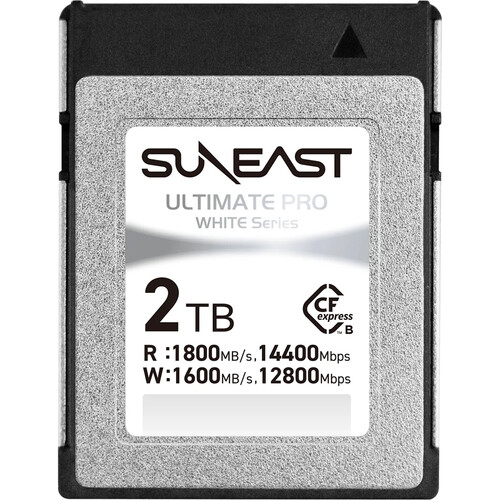SUNEAST 2TB Ultimate Pro CFexpress Type B Memory Card (White Series)