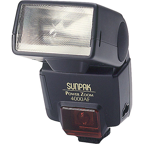 Sunpak PZ-4000 AF TTL Flash for Canon EOS