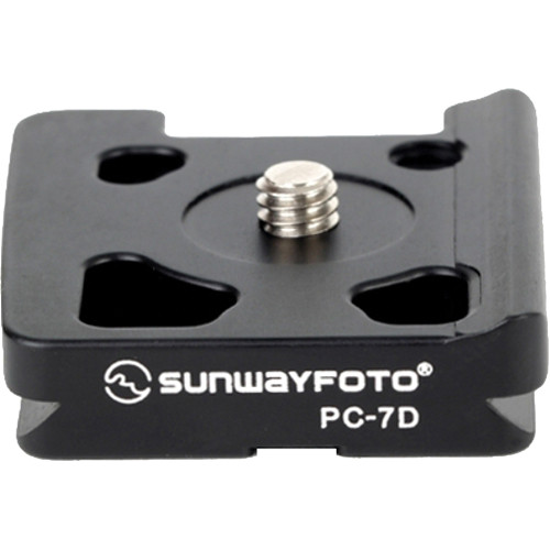 Sunwayfoto Custom Quick-Release Plate for Canon 7D DSLR Camera