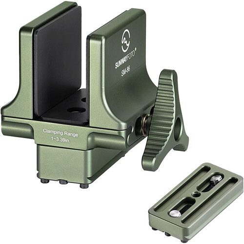 Sunwayfoto SM-86 Saddle Mount Rifle Clamp SM-86 B&H Photo Video