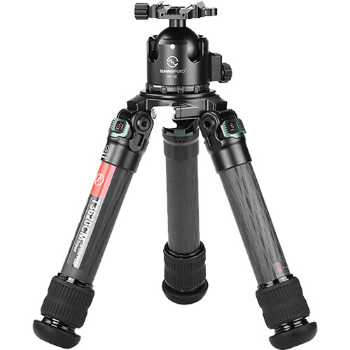 Sunwayfoto T3620CM Master Series Heavy-Duty Carbon Fiber Tripod with XB-52 Low-Profile Ball Head