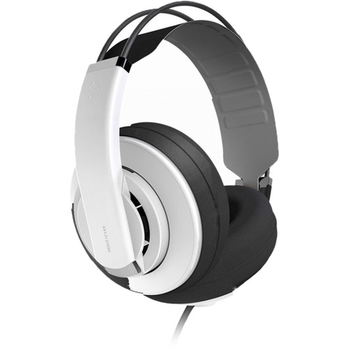 Superlux HD-681EVO Professional Semi-Open Headphones (White)