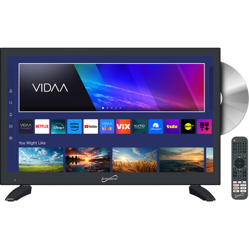 Supersonic SC-1926SDVD 19" HD Smart LED TV