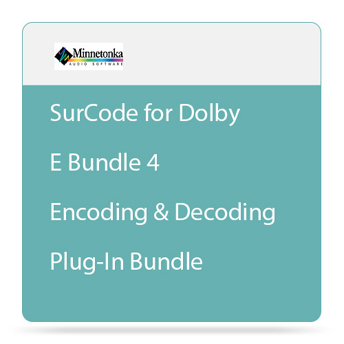SurCode for Dolby E Bundle 4 - Encoding and Decoding Plug-In Bundle (Download)
