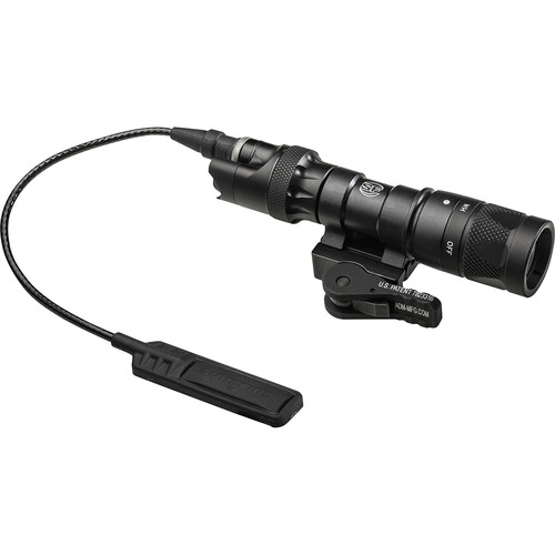 SureFire M323V Vampire IR/White Scout Light Weapon Light with Remote Switch and Throw-Lever Mount (Black)