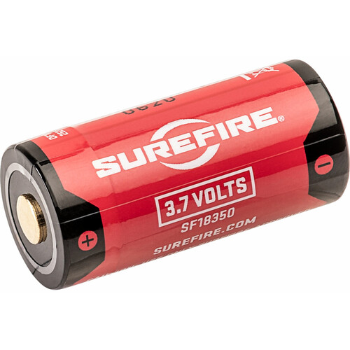 SureFire 18350 Li-Ion Rechargeable Battery with Charging Port