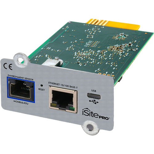 SURGEX SNMP Network Card Adapter with Environment Sensor for Online Double Conversion and ISO UPS Models