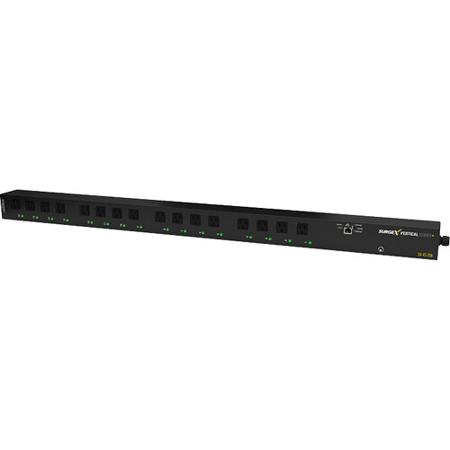 SURGEX Vertical Series+ 120V 16-Outlet Monitored PDU (TAA Compliant)