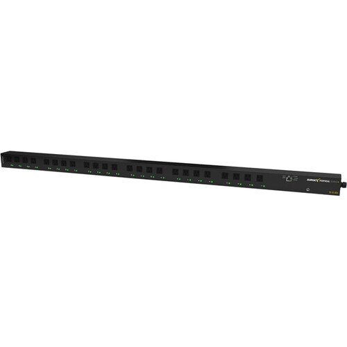 SURGEX Vertical Series+ 120V 24-Outlet Monitored PDU