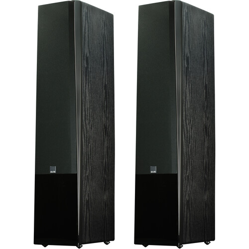 SVS Prime 3.5-Way Floorstanding Speaker (Black Ash, Pair)