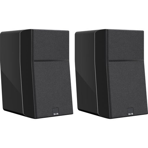 SVS Ultra Evolution Nano 2-Way Bookshelf Speakers (Piano Gloss Black, Pair)
