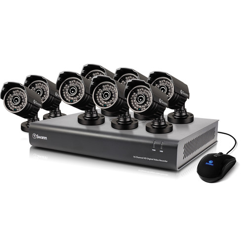 Swann DVR16-4400 16-Ch DVR with 8 PRO-735 SWDVK-164408A-US B&H