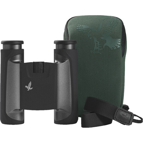 SWAROVSKI OPTIK 10x25 CL Pocket Mountain Binoculars (Anthracite, Wild Nature Accessory Package)