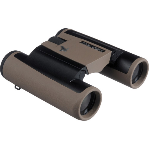 SWAROVSKI OPTIK 10x25 CL Pocket Traveler Binoculars (Sand Brown)