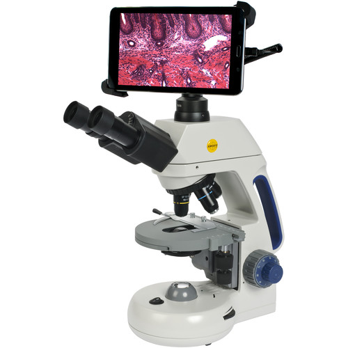 Swift M10T-BTW1-P Advanced Trinocular Microscope with WiFi Camera and 8" Tablet