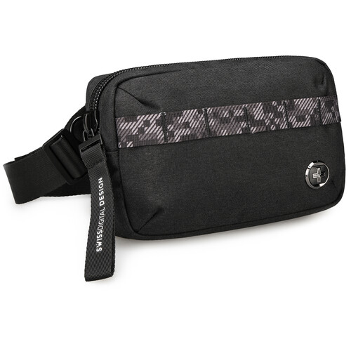Swissdigital Berg Sling Bag (Black, 2L)