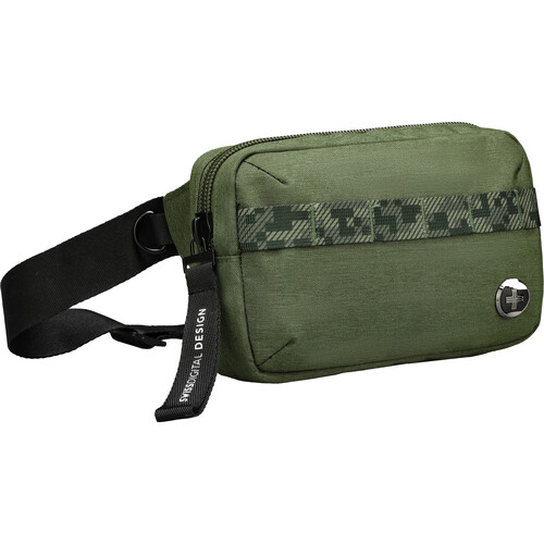 Swissdigital Berg Sling Bag (Dark Green, 2L)