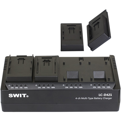 SWIT 4-Channel Simultaneous DV Battery Charger (BP-U)