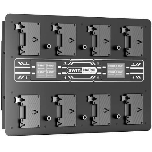 SWIT MATRIX-A8 8-Channel 100W Ultra-Fast Wall Charger (Gold Mount)