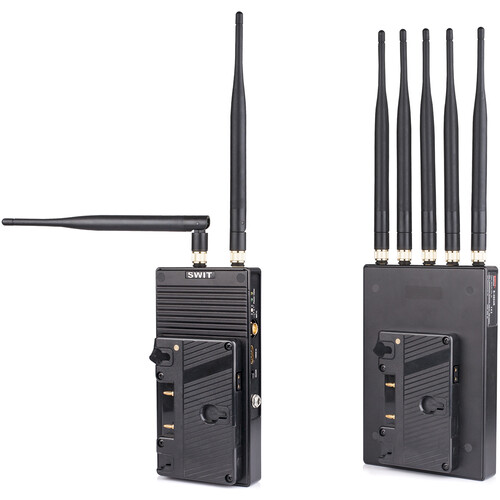 SWIT S-4904A 2200' HDMI/SDI Wireless Transmitter/Receiver System (Gold Mount)
