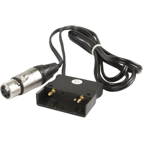 SWIT Gold Mount to 4-Pin XLR Power Adapter Cable (6.6')