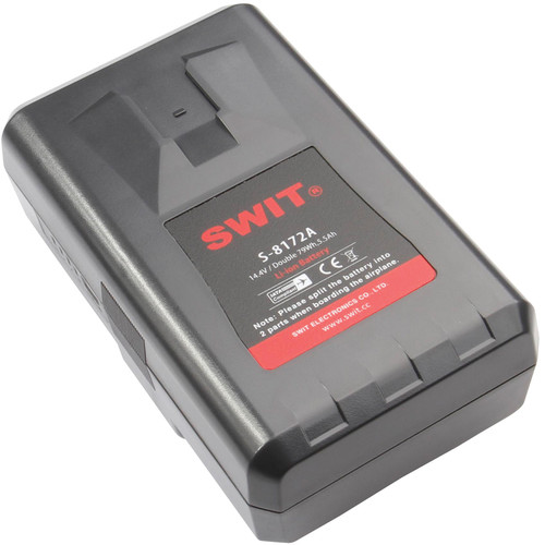 SWIT S-8172A 79 + 79Wh Split-Style Gold Mount Camera Battery