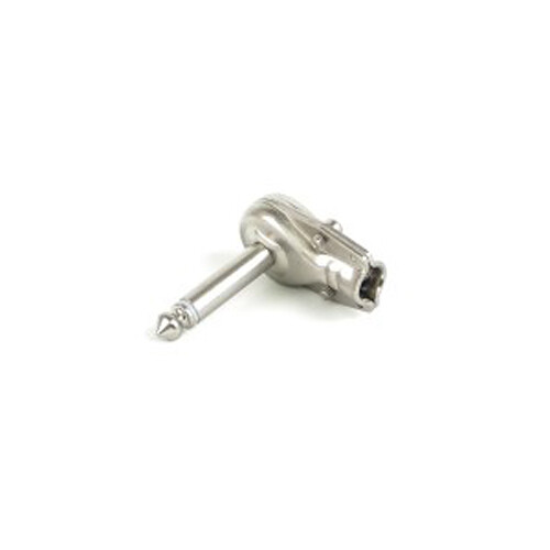 Switchcraft 1/4" Mono 2-Conductor Cable Mount Right-Angle Flat Plug