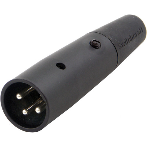 Switchcraft A Series 3-Pin XLR Male Cable Mount (Black, Silver)