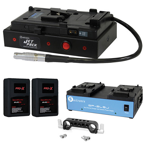 Switronix Jetpack and V-Mount Battery Kit for RED Epic and Scarlet