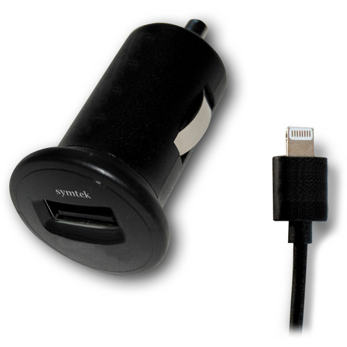 Symtek TekPower Car Charge & Sync with Lightning Connector
