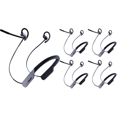Synco XTalk S5 Five-Person Wireless In-Ear Headset System (2.4 GHz)
