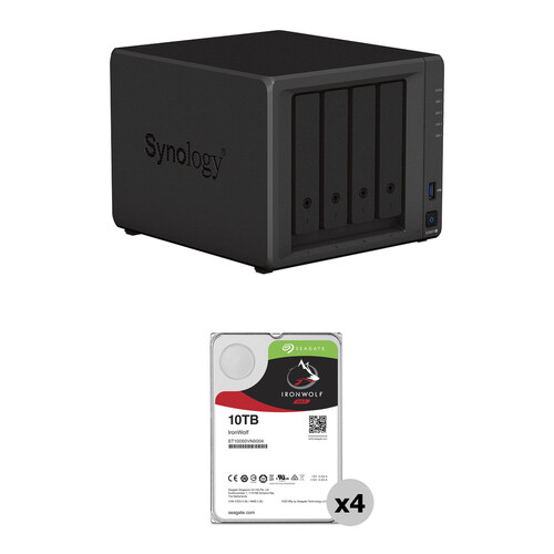 Synology 40TB DS923+ 4-Bay NAS Enclosure Kit with Seagate NAS