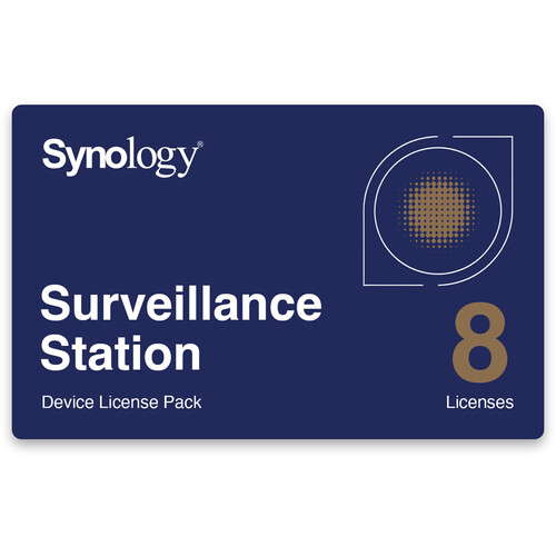 - Pack License Device Surveillance Synology 8ライセンス Station Surveillance Synology license cameras 8 - 外付けハードディスク・ドライブ