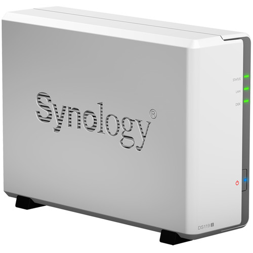 Synology DiskStation DS119j 1-Bay NAS Enclosure DS119J B&H Photo
