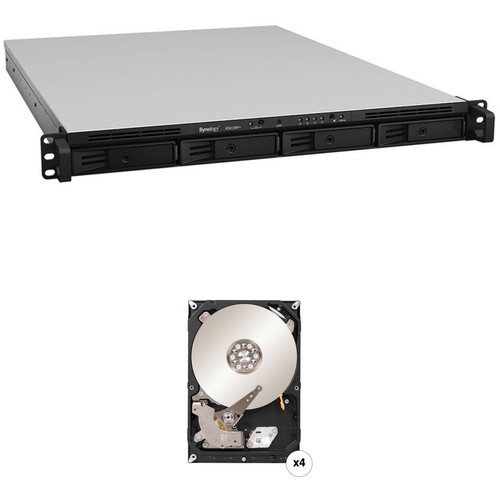 Synology RackStation RS815RP+ 8TB (4 x 2TB) 4-Bay NAS Server Kit