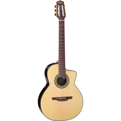 Takamine TC135SC Nylon-String Acoustic/Electric Guitar with Case