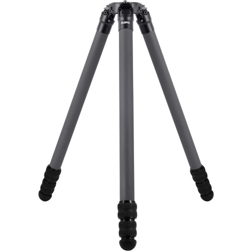 TALESPULL Venture 3-Section Carbon Fiber Tripod (Hidden Gray)