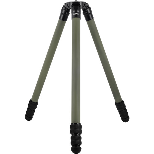 TALESPULL Venture 3-Section Carbon Fiber Tripod (Dark Green)